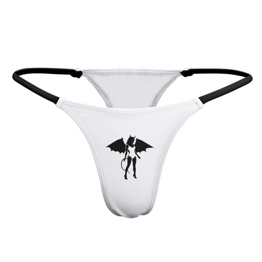 Donny's Devil Contrast Side String Thong