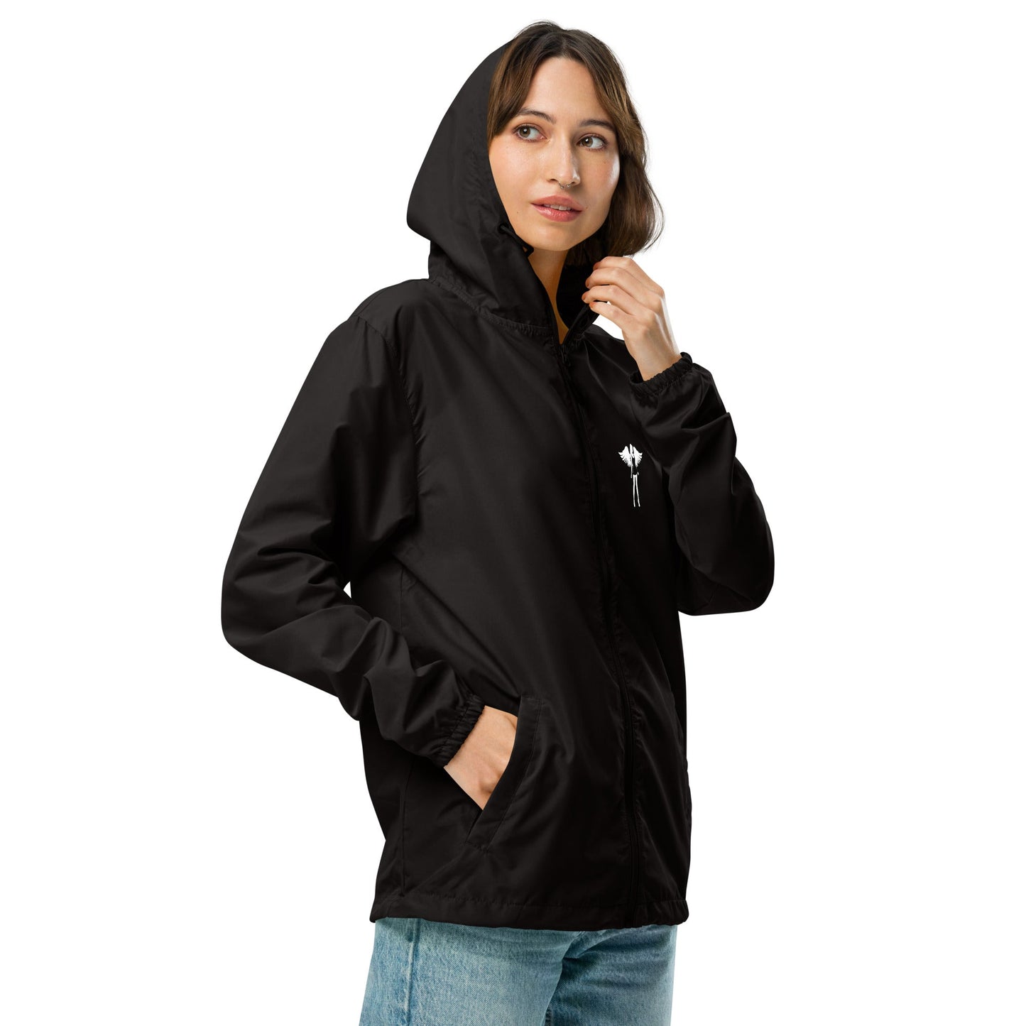 Donny's Angel lightweight zip up windbreaker - Donny's Angel